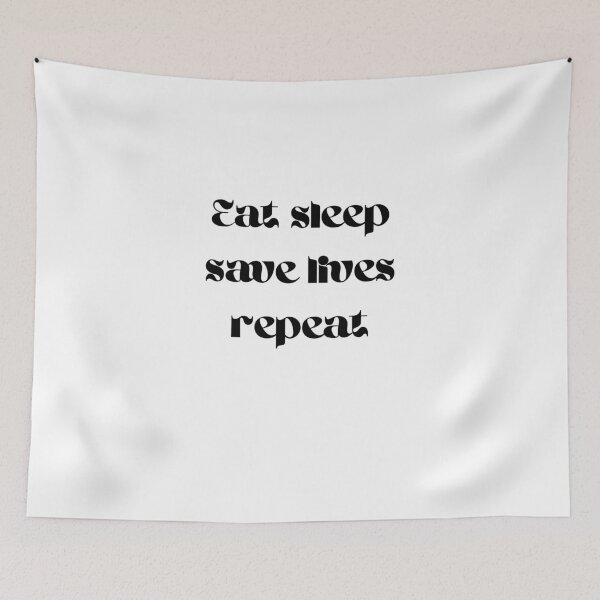 Item preview, Eat sleep save lives repeat, keep calm and save lives, nurse,  designed and sold by oufa.