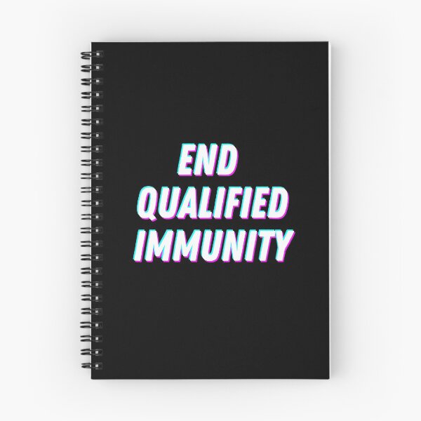 Item preview, End Qualified Immunity (holographic) designed and sold by houseplantbabe.
