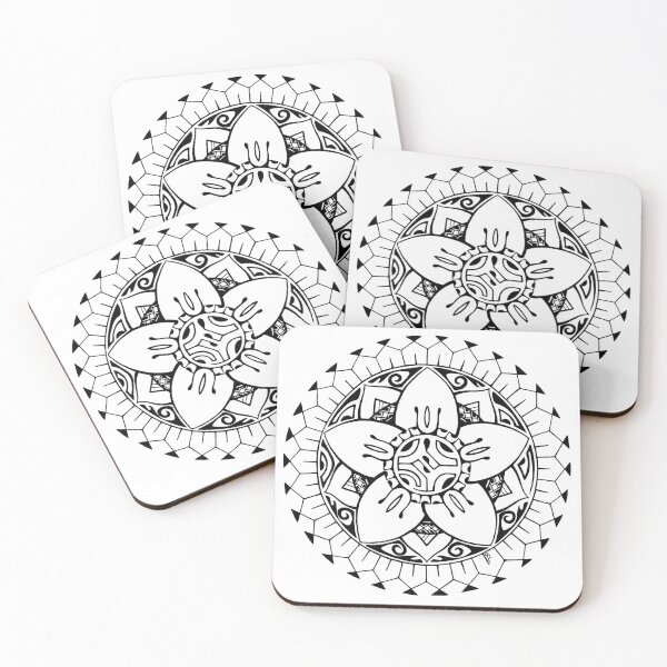 Item preview, Polynesian flower designed and sold by jo-bullfinch.