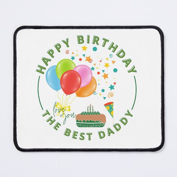 Item preview, Happy Birthday to The Best Daddy designed and sold by mymyalala.