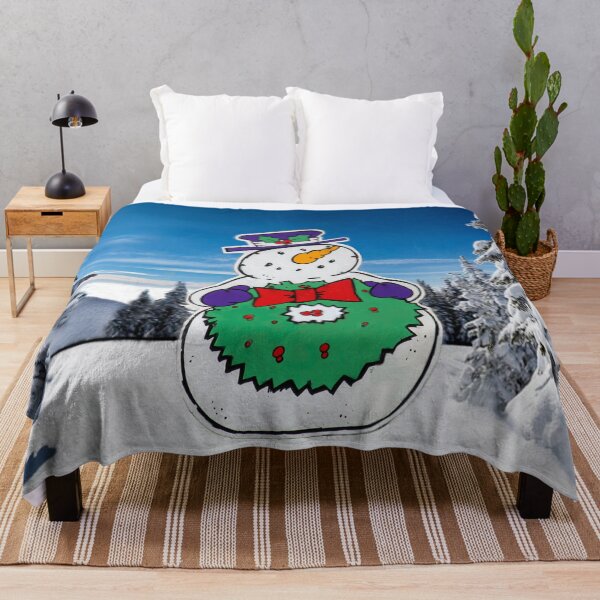 Item preview, ♥ Happy Snowman at Home ♥ designed and sold by heatherfriedman.