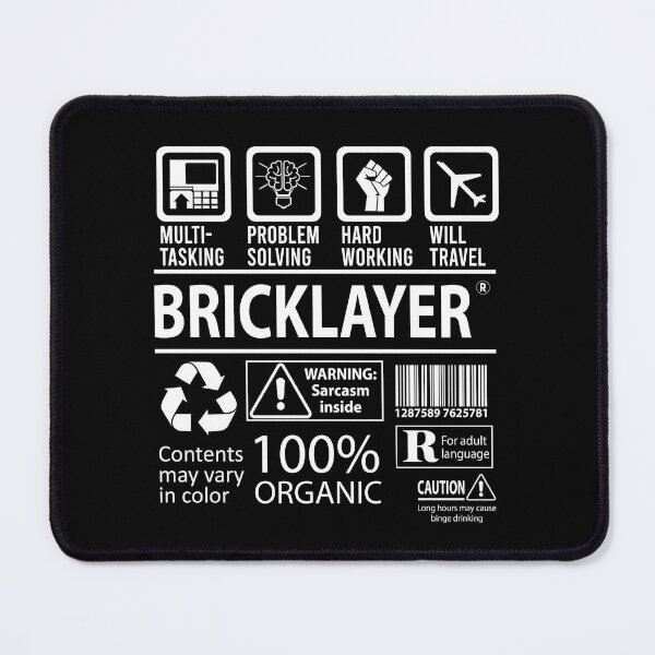 Item preview, Bricklayer T Shirt - MultiTasking Certified Job Gift Item Tee designed and sold by oslandefren.