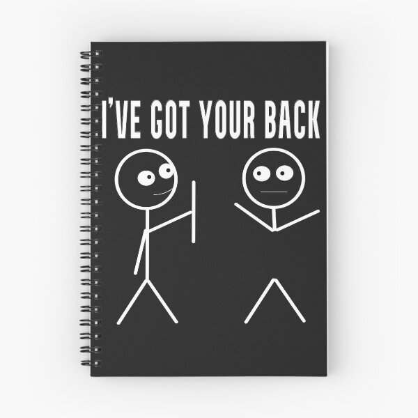 Item preview, I have got your back white designed and sold by HeavyBurden.