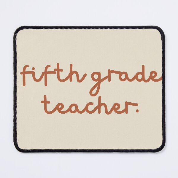 Item preview, Fifth Grade Teacher Minimalist Cursive designed and sold by gratefultiger.