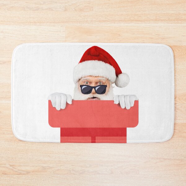 Item preview, Santa Claus peaking from the chimney designed and sold by kocakashop.