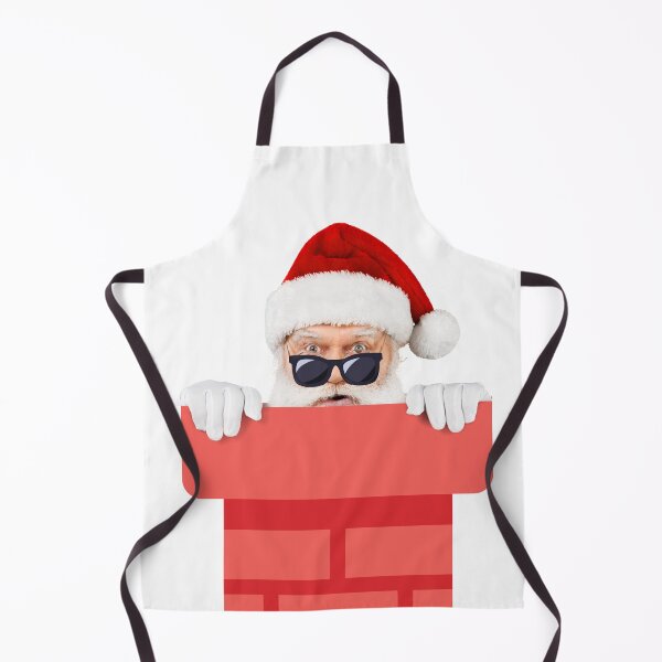 Item preview, Santa Claus peaking from the chimney designed and sold by kocakashop.
