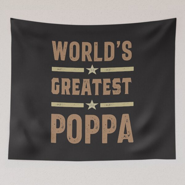Item preview, Mens World's Greatest Poppa Funny Dad / Grandpa designed and sold by cidolopez.