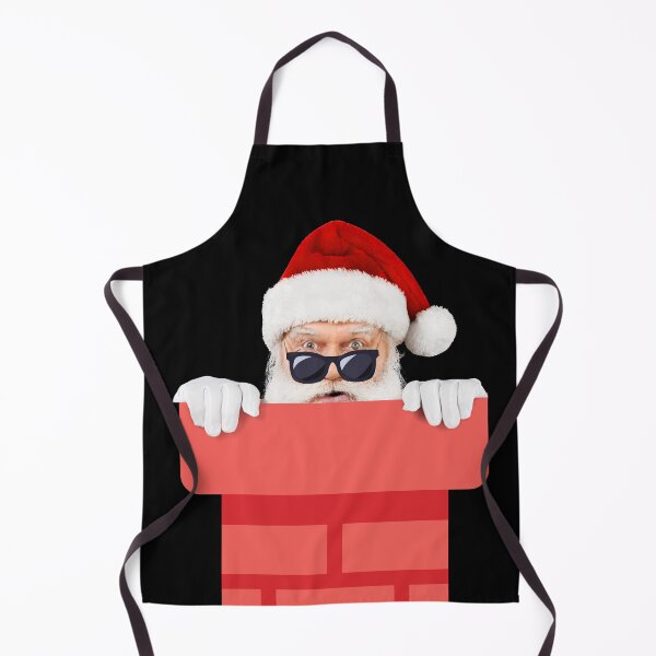 Item preview, Santa Claus peaking from the chimney designed and sold by kocakashop.