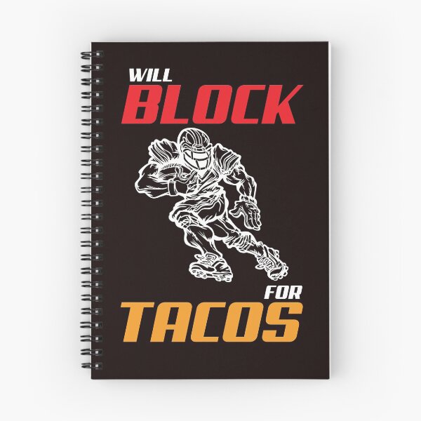 Item preview, Football Lineman For Tacos Offensive Defensive Player designed and sold by BobbieLane.