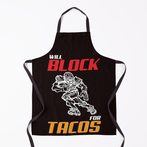Item preview, Football Lineman For Tacos Offensive Defensive Player designed and sold by BobbieLane.