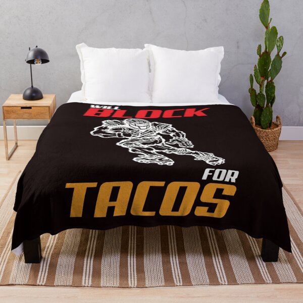Item preview, Football Lineman For Tacos Offensive Defensive Player designed and sold by BobbieLane.