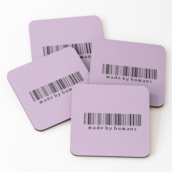 Item preview, Made by Humans Barcode designed and sold by BrainChaos.