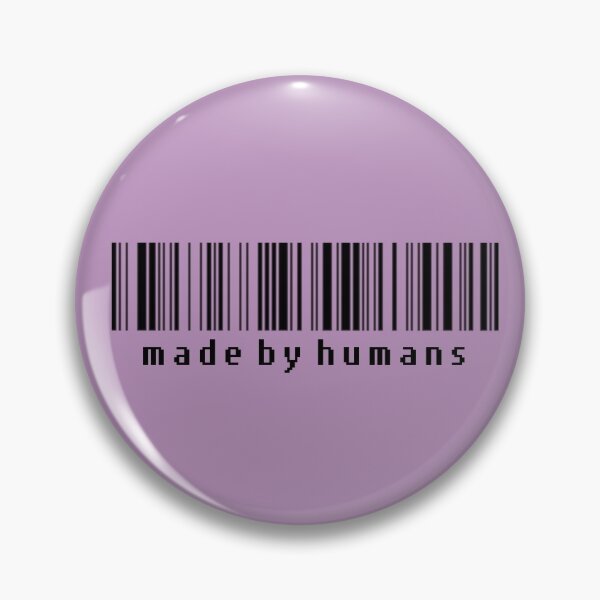Item preview, Made by Humans Barcode designed and sold by BrainChaos.