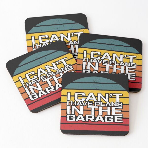 Item preview, I cant i have plans in the garage Funny Car Mechanic old vintage sunset design   designed and sold by Pexilus.