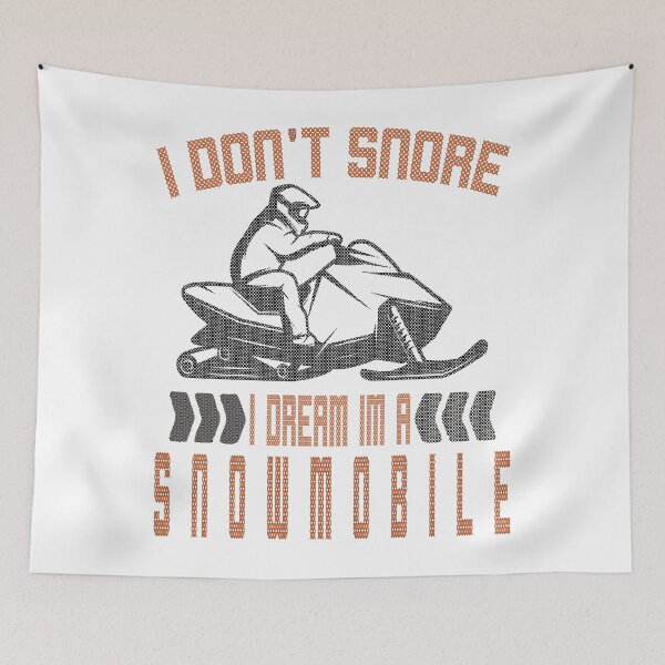 Item preview, i don't snore i dream i'm a snowmobile"ugly christmas" designed and sold by Yanbus.