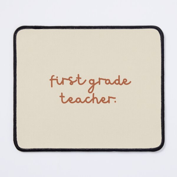 Item preview, First Grade Teacher Minimalist Cursive designed and sold by gratefultiger.
