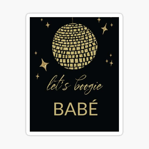 Lilly let Boogie Babe Collection Sticker