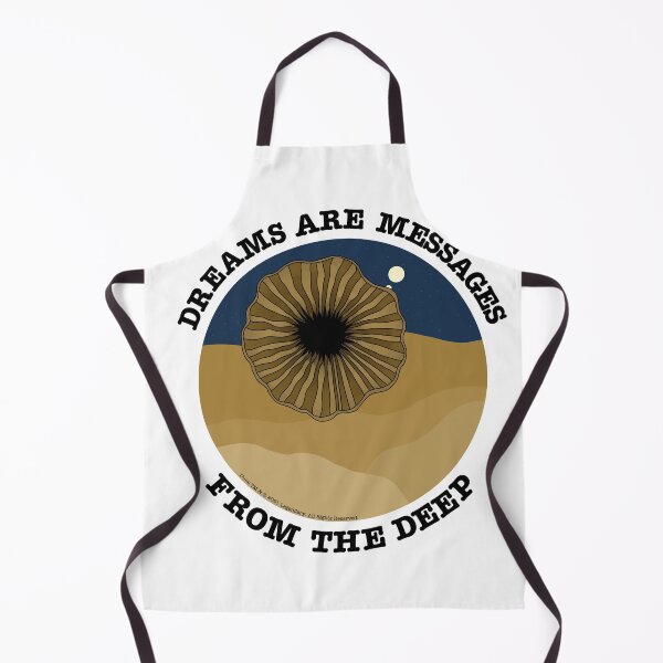 Item preview, Dreams Are Messages From The Deep Dune Fan Art designed and sold by EuropaPrints.