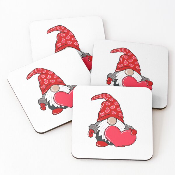 Item preview, Valentines Day Gnome With Heart designed and sold by OneLineStyle.