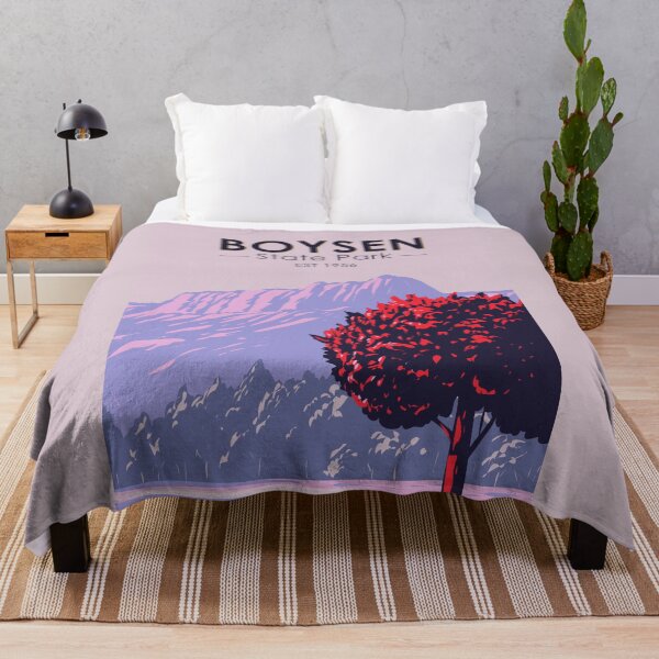 Item preview, Boysen State Park Wyoming Vintage designed and sold by KrisSidDesigns.