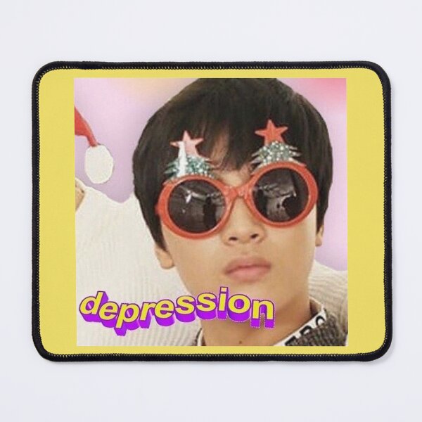 Item preview, Haechan Christmas tree sunglasses  designed and sold by LunarKatShop.