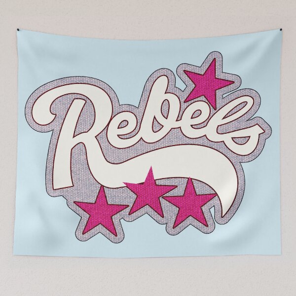 Item preview, Night of the Comet Rebels Cheerleading Uniform Patch designed and sold by ourkid.