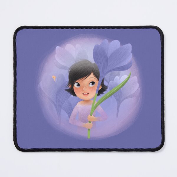 Item preview, Flower Girl Lavender Blue designed and sold by ellastella.