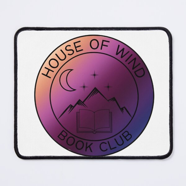 Item preview, House of Wind, Book Club Sticker, ACOTAR Sticker, ACOTAR Gift, ACOTAR Fan Art, Gift for her, Book Gift, Acotar print designed and sold by AshRiverCo.