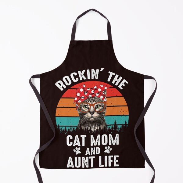 Item preview, Vintage Rockin' the Cat Mom and Aunt Life Mother's Day Gift designed and sold by BobbieLane.