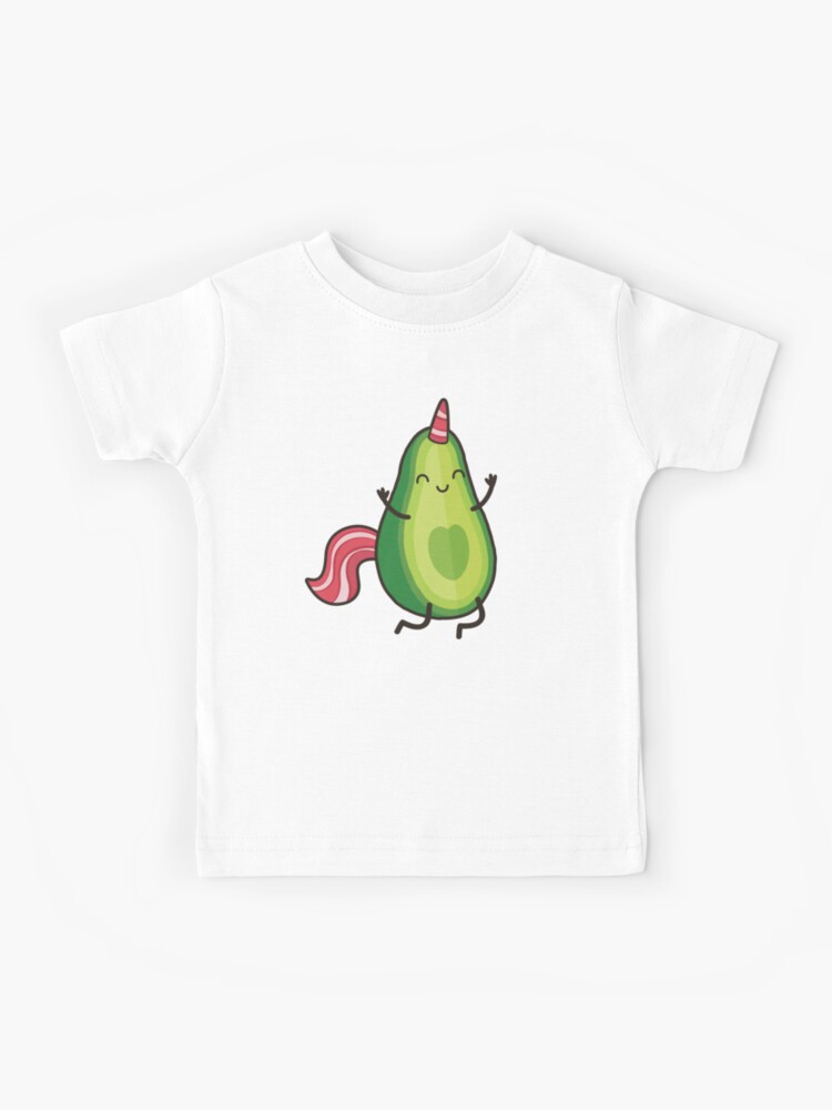 Bacon Avocadicorn Kids T Shirt