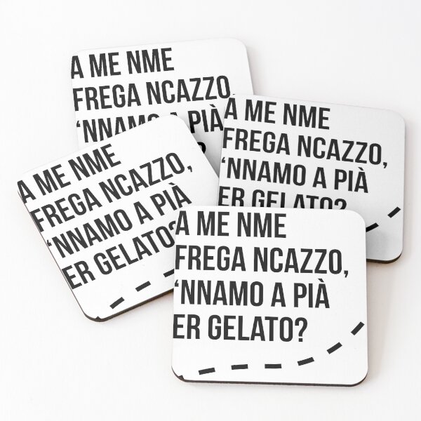 Item preview, 'namo a piacerebbe er gelato? - Strappare lungo i bordi quote designed and sold by TheQuirkySide.