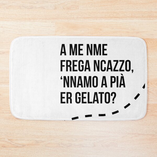 Item preview, 'namo a piacerebbe er gelato? - Strappare lungo i bordi quote designed and sold by TheQuirkySide.