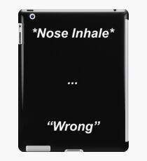 Wrong iPad Case/Skin