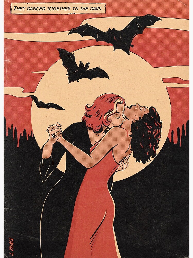 Thumbnail 2 of 2, Art Board Print, dancing in the dark designed and sold by Jenifer Prince.