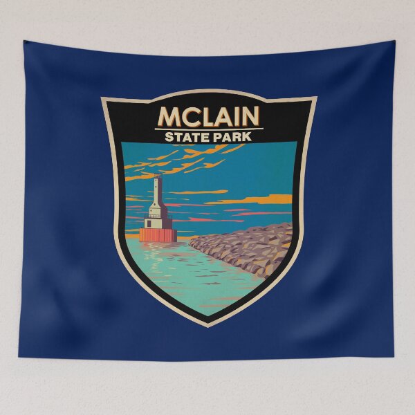 Item preview, McLain State Park Michigan Badge designed and sold by KrisSidDesigns.