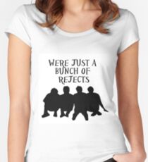 band of rejects Women's Fitted Scoop T-Shirt