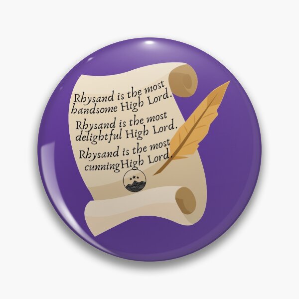 Item preview, Corte nocturno de Acotar, inspirado en Acotar, calcomanía de Acotar, Rhysand High Lord, calcomanía de ACOTAR, libro de ACOTAR, calcomanía de corte nocturno, calcomanía de Rhysand designed and sold by AshRiverCo.