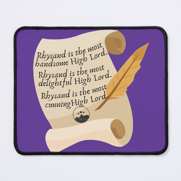 Item preview, Acotar Night Court, Acotar Inspired, Acotar Decal, Rhysand High Lord, ACOTAR Sticker, ACOTAR Book, Night Court Sticker, Rhysand Sticker designed and sold by AshRiverCo.