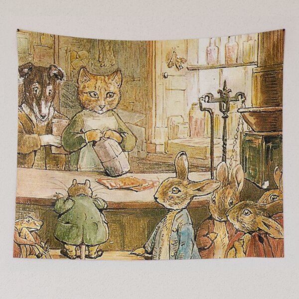 Item preview, Beatrix Potter Peter Rabbit Illustration  designed and sold by Pinkmagenta.