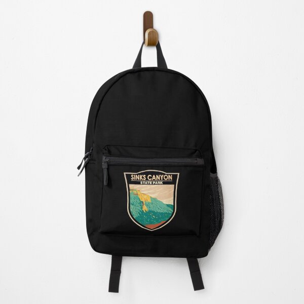 Item preview, Sinks Canyon State Park Wyoming Badge designed and sold by KrisSidDesigns.