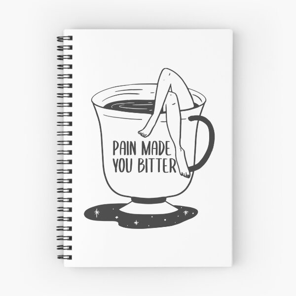 Item preview, Bitter Coffee Lover Art: Pain made you bitter designed and sold by ShineEyePirate.