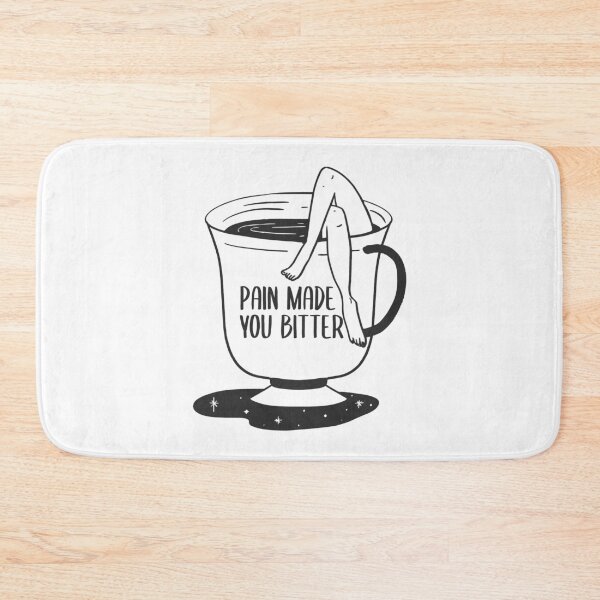 Item preview, Bitter Coffee Lover Art: Pain made you bitter designed and sold by ShineEyePirate.