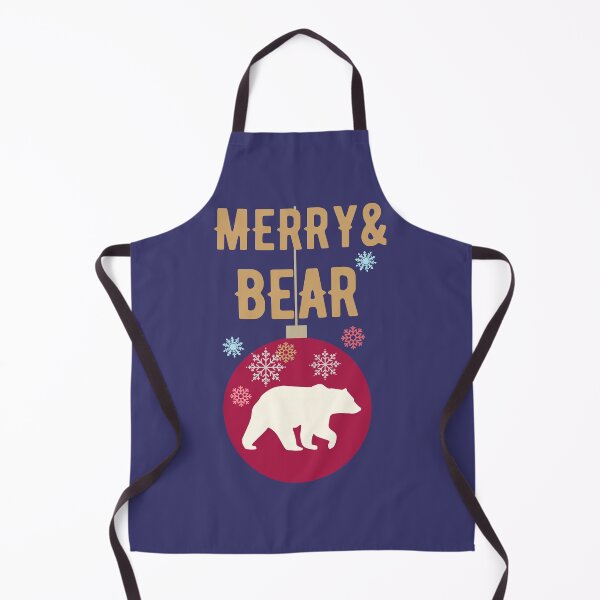 Item preview, whimsical Christmas Bear designed and sold by BronikowskiART.
