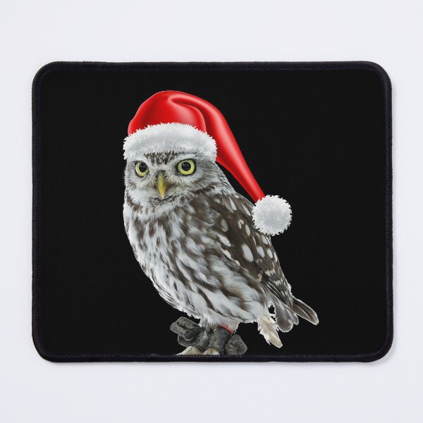 Item preview, Owl with Christmas Hat designed and sold by kocakashop.