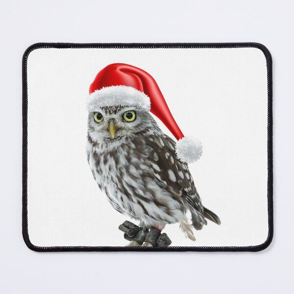 Item preview, Owl with Christmas Hat designed and sold by kocakashop.
