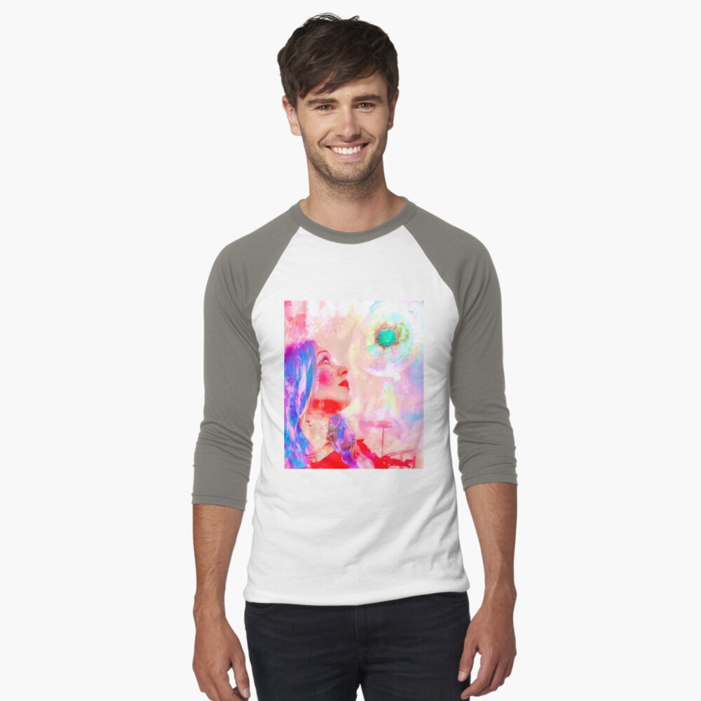 Item preview, Baseball ¾ Sleeve T-Shirt designed and sold by Rinata-Shaka.