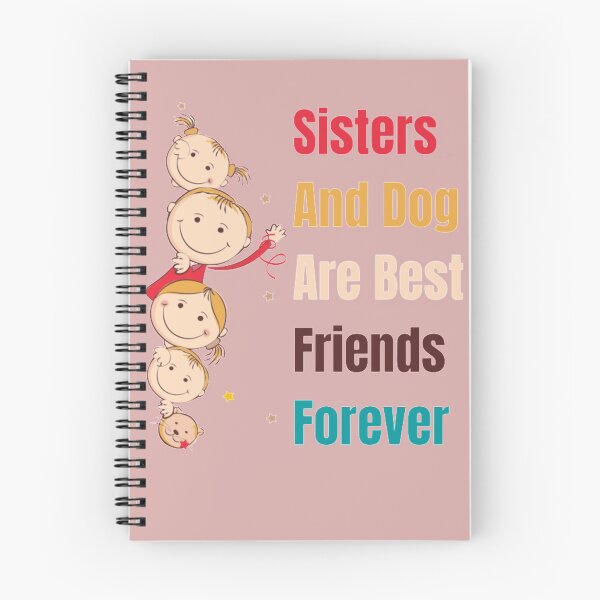 Item preview, Sisters and dog are best friends Forever designed and sold by SamShop ⭐⭐⭐⭐⭐.