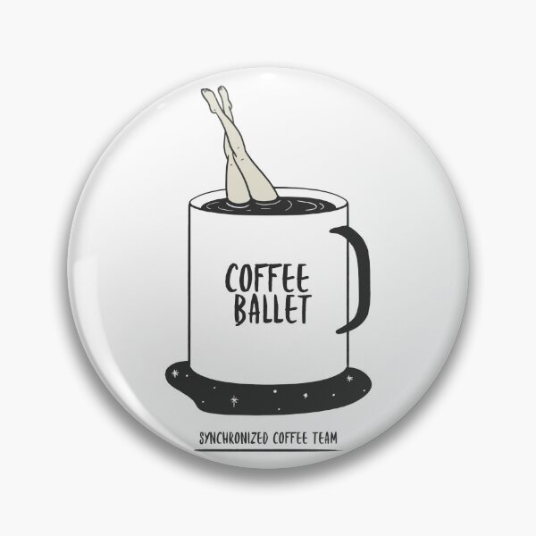 Item preview, Synchronized Coffee swimming ballet team designed and sold by ShineEyePirate.