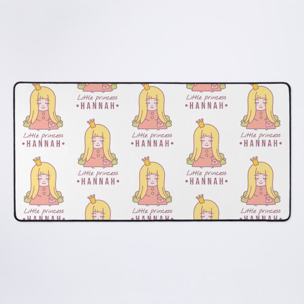 Item preview, Little princess Hannah | Blonde girl with a crown on her head and a bag sits on the couch designed and sold by AnnaRuz.