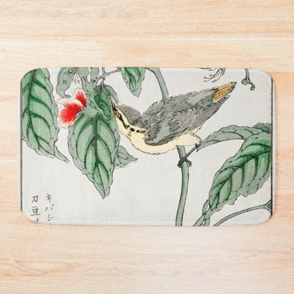 Item preview, japanese tree creeper and pea illustration 42476322475 designed and sold by Bird-Lore.